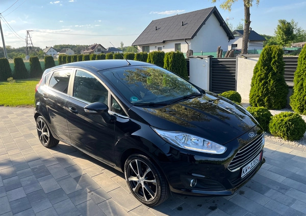 Ford Fiesta cena 23900 przebieg: 125000, rok produkcji 2014 z Zagórów małe 172